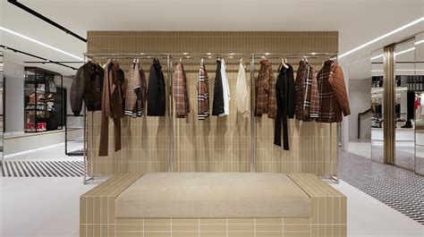 burberry store interior